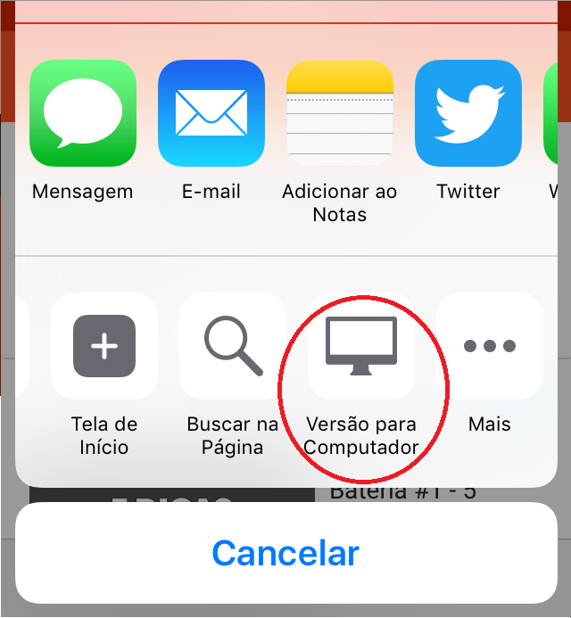 Youtube com a tela bloqueada