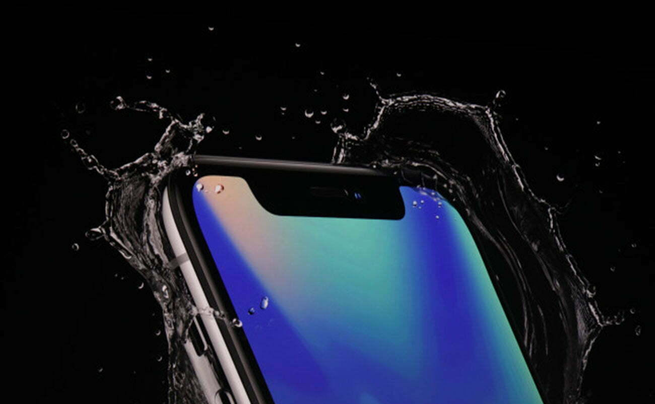 iPhone X: Resistência
